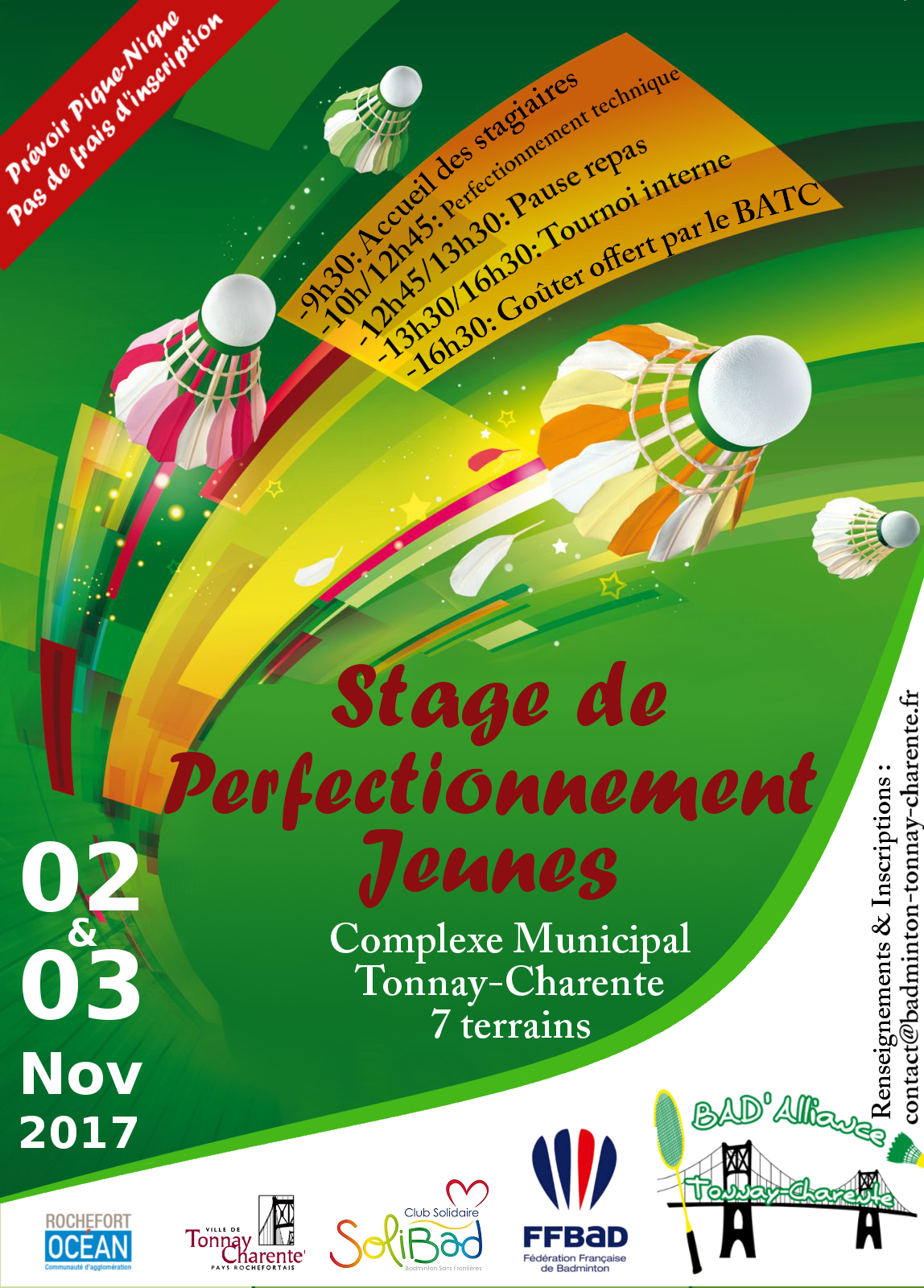 Affiche Stage Jeunes Nov17